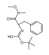tert-butyl N-[(2R)-1-[methoxy(methyl)amino]-1-oxo-3-phenylpropan-2-yl]carbamate