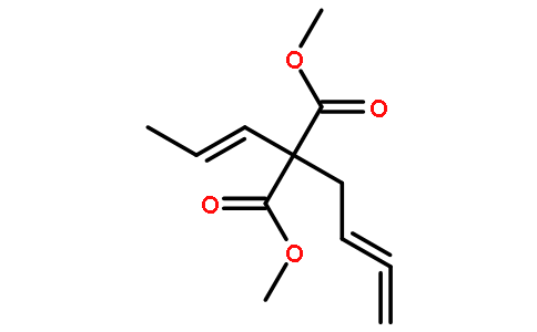 丙二酸,  2,3-丁二烯基-2-丙烯基-,  二甲基酯
