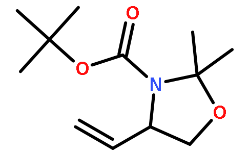 3-噁唑烷羧酸,  4-乙烯基-2,2-二甲基-,   1,1-二甲基乙基酯, (4R)-