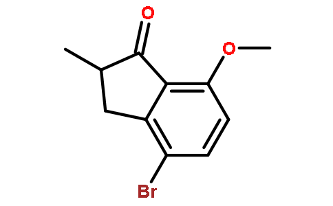 4-溴-7-甲氧基-2-甲基-2,3-二氢-1H-茚-1-酮