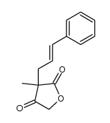 3-cinnamyl-3-methyl-3H,5H-furan-2,4-dione