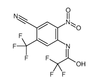 N-(4-cyano-2-nitro-5-(trifluoromethyl)phenyl)-2,2,2-trifluoroacetamide