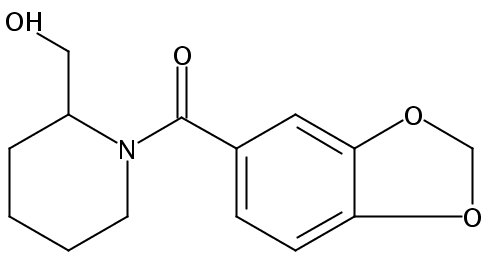 苯並[1,3]二氧雜環戊烯-5-基-(2-羥甲基哌啶-1-基)-甲酮