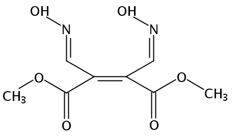 dimethyl 2,3-bis((hydroxyimino)methyl)fumarate