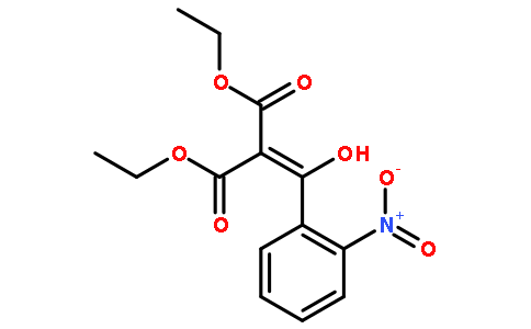 丙二酸,  [羟基(2-硝基苯基)亚甲基]-,  二乙基酯