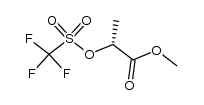 methyl (R)-2-trifluoro-methanesulphonyloxypropionate