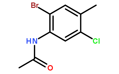 N-乙酰基-2-溴-5-氯-4-甲基苯胺