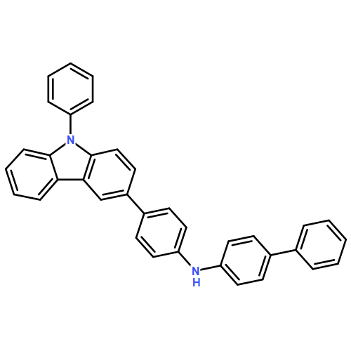 3-[4-(4-联苯基氨基)苯基]-9-苯基咔唑