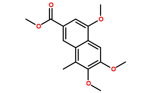 4,6,7-三甲氧基-8-甲基-2-萘羧酸甲酯