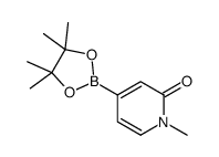 1-甲基-4-(4,4,5,5-四甲基-1,3,2-二氧硼戊烷-2-基)吡啶-2(1H) - 酮