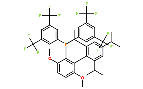 2-[二3,5-双(三氟甲基)苯基膦]-3,6-二甲氧基-2',4',6'-三异丙基-1,1'-联苯