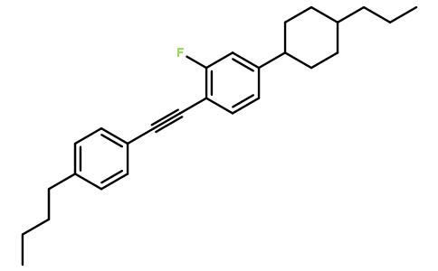 2-氟-4-（4-丙基环己基）-1-（（4-丙基苯基）乙炔基）苯