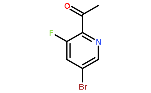 1-（5-溴-3-氟吡啶-2-基）乙酮