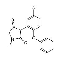 3-(5-氯-2-苯氧基苯基)-1-甲基-2,4-吡咯烷二酮