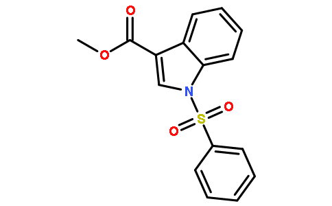 methyl 1-(benzenesulfonyl)indole-3-carboxylate