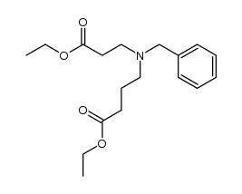4-[(3-ethoxy-3-oxopropyl)(phenylmethyl)amino]Butanoic acid ethyl ester