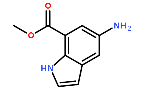 5-氨基-1H-吲哚-7-羧酸甲酯