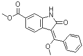 (3E)-2,3-二氢-3-(甲氧基苯基亚甲基)-2-氧代-1H-吲哚-6-羧酸甲酯, ≥98%