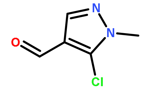 1H-吡唑-4-甲醛,  5-氯-1-甲基-