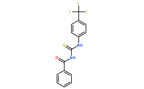 N-{[4-(Trifluoromethyl)phenyl]carbamothioyl}benzamide