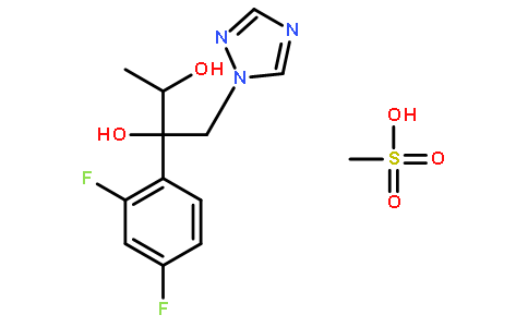 (2R,3R)-2-(2,4-二氟苯基)-1-(1H-1,2,4-三唑-1-基)-2,3-丁二醇甲烷磺酸盐