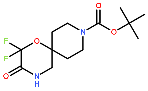 9-Boc-2,2-二氟-3-氧代-1-噁-4,9-二氮杂螺[5.5]十一烷