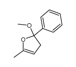 2,3-dihydro-2-methoxy-5-methyl-2-phenylfuran