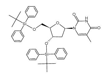 3',5'-bis-O-(tert-butyldiphenylsilyl)-thymidine