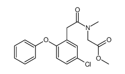 methyl 2-(2-(5-chloro-2-phenoxyphenyl)-N-methylacetamido)acetate