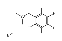 2,3,4,5,6-pentafluorobenzyl(dimethyl)sulphonium bromide