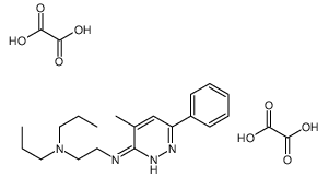 N'-(4-Methyl-6-phenyl-3-pyridazinyl)-N,N-dipropyl-1,2-ethanediami ne ethanedioate (1:2)