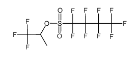 1,1,2,2,3,3,4,4,4-九氟-丁烷-1-磺酸 2,2,2-三氟-1-甲基-乙酯
