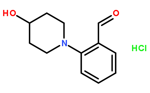 2-(4-Hydroxy-piperidin-1-yl)-benzaldehydehydrochloride