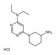 6-（3-氨基-1-哌啶基）-N,N-二乙基-4-嘧啶胺盐酸盐