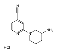 2-(3-氨基-1-哌啶基)-4-吡啶甲腈盐酸盐