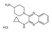 3-(4-氨基-1-哌啶基)-N-环丙基-2-喹喔啉胺盐酸盐