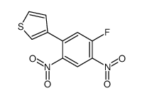 3-(5-氟-2,4-二硝基苯基)噻吩