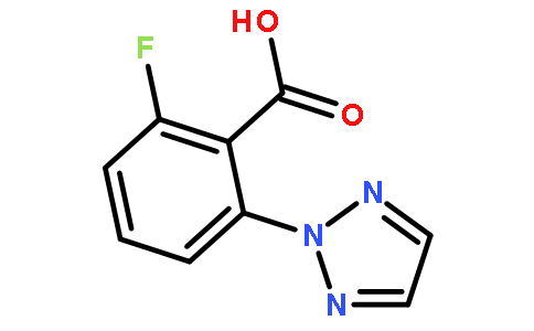 2-氟-6-(2H-1,2,3-噻唑-2-基)苯甲酸