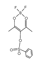 2,2-difluoro-4,6-dimethyl-5-((phenylsulfonyl)oxy)-2H-1,3,2-dioxaborinin-1-ium-2-uide