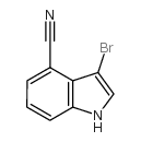 3-溴-4-氰基-1H-吲哚