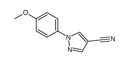 1 - （4 -甲氧基苯基）-1H -吡唑- 4 -腈