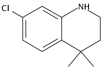 7-氯-4,4-二甲基-1,2,3,4-四氢喹啉