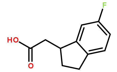 2-(6-氟-1-茚满基)乙酸