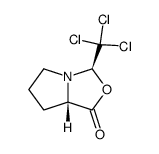 (3R,7aS)-3-(trichloromethyl)tetrahydropyrrolo[1,2-c]oxazol-1(3H)-one
