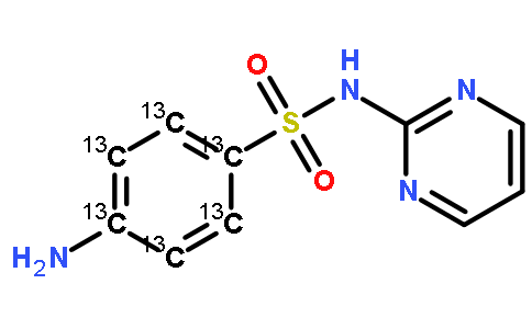 磺胺嘧啶-苯基-13C6