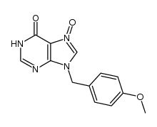 9-(4-methoxybenzyl)hypoxanthine 7-N-oxide