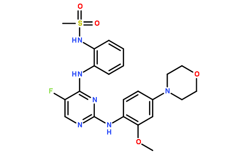 N-(2-((5-氟-2-((2-甲氧基-4-吗啉基苯基)氨基)嘧啶-4-基)氨基)苯基)甲磺酰胺