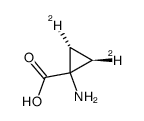 1-amino-(c-2,t-3-2H2)-r-1-cyclopropanecarboxylic acid