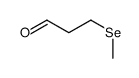 3-methylselanylpropanal