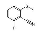 2-fluoro-6-methylsulfanylbenzonitrile
